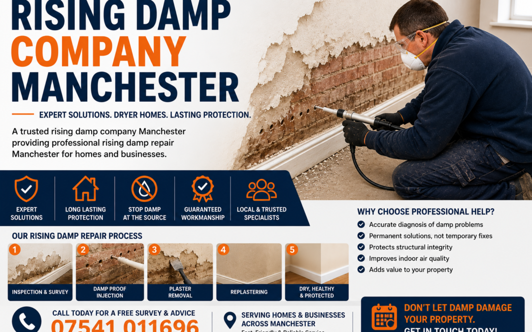 Rising Damp Company Manchester – Professional Solutions for Long-Term Protection